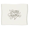 Hallmark Better Together Embroidered Throw Blanket, 80x60