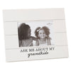 Hallmark Ask Me About My Grandkids Wood Picture Frame, 4x6