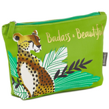 Hallmark Badass & Beautiful Faux Leather Zippered Pouch