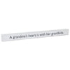 Hallmark A Grandma's Heart Wood Quote Sign, 23.5x2