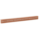 Hallmark Mom Every Job in the World Wood Quote Sign, 23.5x2