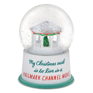 Hallmark Channel Christmas Wish Gazebo Snow Globe With Sound