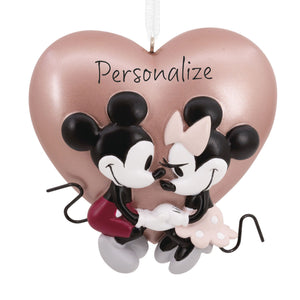 Disney Mickey and Minnie Love Personalized Hallmark Ornament