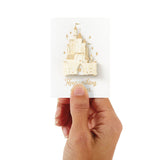 Hallmark 3.25" Mini Disney Princess Castle Wishing on a Star Card