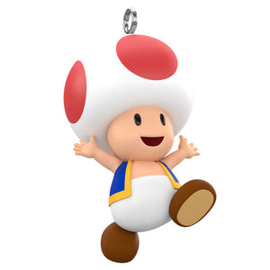 Hallmark 2023 Mini Nintendo Super Mario™ Toad Ornament, 0.96"