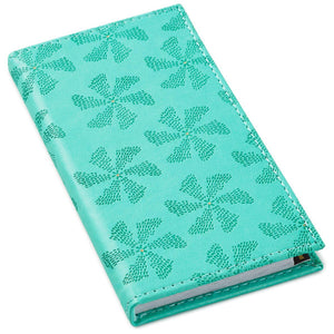 Hallmark Mint Green Floral Password Keeper