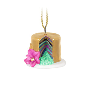Hallmark 2023 Keepsale Ornament Mini Let's Celebrate! Porcelain and Metal Ornament, 0.7"