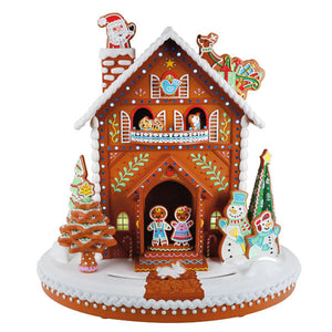 Hallmark 2021 Deck the Gingerbread House Tabletop Decoration