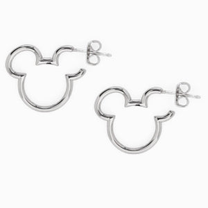 Disney Pura Vida Mickey Head Hoop Earrings