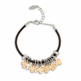 Cross Giving Charm Bracelet