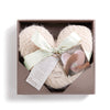 Cream Giving Heart pillow from Demdaco Giving Collection