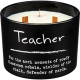 Jar Candle Teacher For The Arch Nemesis Of Rowdy Classroom Rebels, Wielder Of The Chalk, Defender Of Nerds