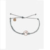 Pura Vida Wave Gray & Rose Gold Bracelet