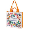 Reusable Floral Tote Kindness Is Beautiful
