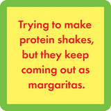 Protein Shake Coaster
