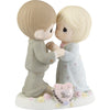 Precious Moments 25th Anniversary Couple Figurine Our Love Still Sparkles In Your Eyes