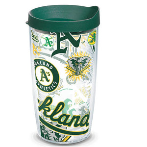 Tervis MLB® Oakland Athletics™ All Over Tumbler, 16 oz.