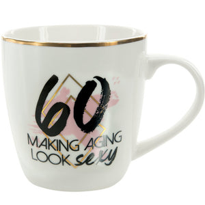 60 Making Aging Look Sexy 17 oz Mug