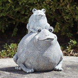 Frog and Baby Pudgy Pal Garden Statue