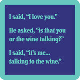 Wine Talking Coaster