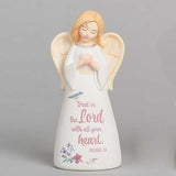 Trust in the Lord with All Your Heart Small Angel Figurine