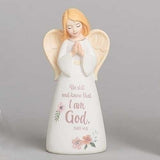 Be Still and Know That I Am God Small Angel Figurine