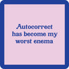 Autocorrect Coaster