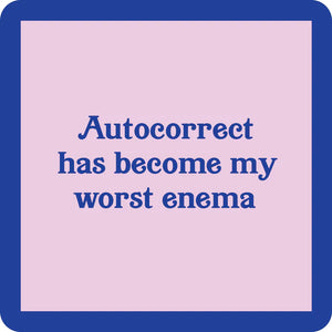 Autocorrect Coaster