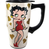Spoontiques Betty Boop Ceramic Travel Mug
