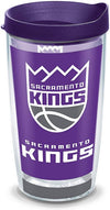 NBA® Sacramento Kings Logo Royal Purple Lid 16 oz Tervis Tumbler 