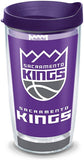 NBA® Sacramento Kings Logo Royal Purple Lid 16 oz Tervis Tumbler 