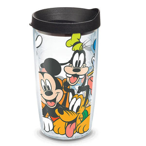 Tervis Disney Mickey with Minnie, Donald, Daisy, Goofy and Pluto Group  Tumbler, 16 oz.
