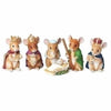 Christmouse Pageant Mice Holy Family with Three Kings Nativity Scene Figurine Set of 6