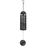 22" Cyclone Wind Chime Welcome to Our Home Where Today’s Moments are Tomorrow’s Memories