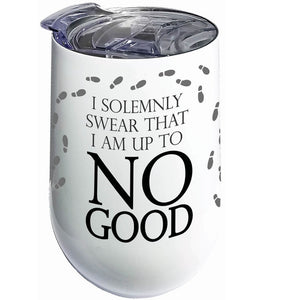 Harry Potter I Solemnly Swear That I Am Up To No Good Stainless Wine Tumbler, 16 oz.