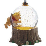 Disney Winnie The Pooh Musical Snow Globe For The Love Of Hunny, Resin/Glass