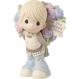 Love You Bunches, Mom! Figurine, Boy