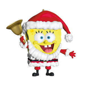 Hallmark 2023 Nickelodeon SpongeBob SquarePants Santa Ornament