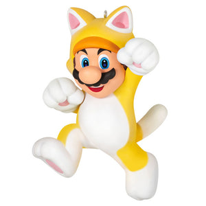 Hallmark 2023 Nintendo Super Mario™ Powered Up With Mario Cat Ornament