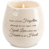 Forever in My Heart Sympathy Candle Made of Soy Wax with Tranquility Scent 