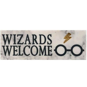 Harry Potter Wizards Welcome Desk Sign