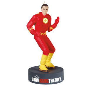 Hallmark 2021 Sheldon Cooper™ as The Flash™ The Big Bang Theory™ Ornament