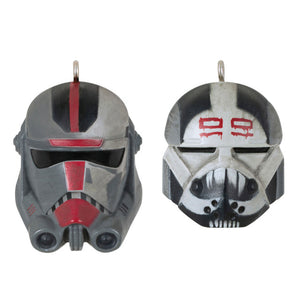 Hallmark 2023 Mini Star Wars: The Bad Batch™ Hunter™ and Wrecker™ Ornaments, Set of 2