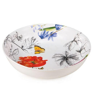 Hallmark Marjolein Bastin Butterfly Blossoms Ceramic Serving Bowl, 12"