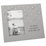 Hallmark The Heavens Are Brighter Memorial Picture Frame, 4x6