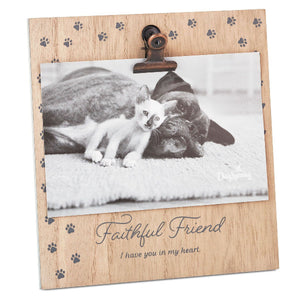 Hallmark Faithful Friend Memorial Clip Picture Frame, 4X6