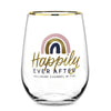 Hallmark Channel Happily Ever After Stemless Wine Glass, 16 oz.