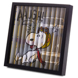 Hallmark Peanuts® Flying Ace Snoopy Dual-Image Framed Artwork, 10x10