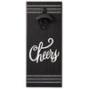 Hallmark Cheers Quote Sign With Bottle Opener, 5x12