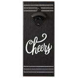 Hallmark Cheers Quote Sign With Bottle Opener, 5x12